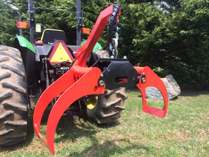 Three Point Log Grapple Attachment for Tractors